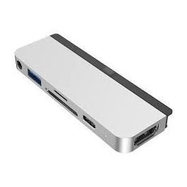 HyperDrive 6-in-1 USB-C hub pro iPad - stříbrný