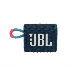 Bezdrátový reproduktor JBL GO 3 - růžovo modrý