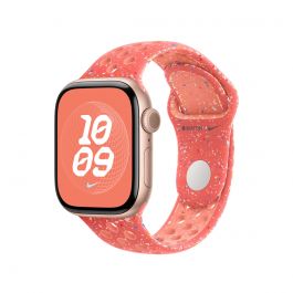 Apple Watch 38/40/41mm žhavě oranžový sportovní řemínek Nike – M/L