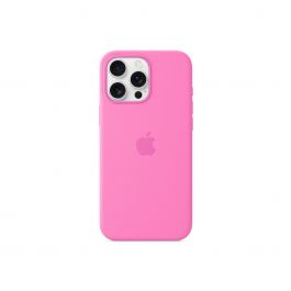 Apple silikonový kryt s MagSafe na iPhone 16 Pro Max – pivoňkový
