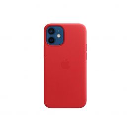 Apple kožený kryt s MagSafe na iPhone 12 mini - (PRODUCT)RED