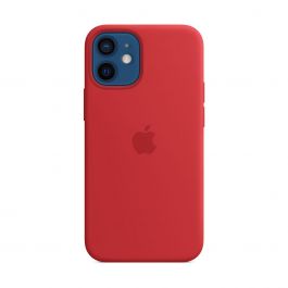 Apple silikonový kryt s MagSafe na iPhone 12 mini - (PRODUCT)RED