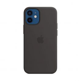 Apple kožený kryt s MagSafe  na iPhone 12 mini - černý
