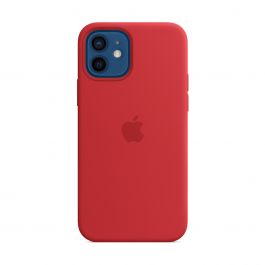 Apple silikonový kryt s MagSafe na iPhone 12/12 Pro - (PRODUCT)RED