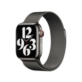 Apple Watch 38/40/41 mm Grafitově šedý milánský tah