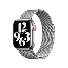 Apple Watch 38/40/41 mm Stříbrný milánský tah