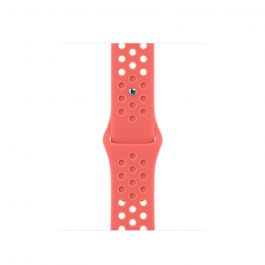 Apple Watch sportovní řemínek Nike 38/40/41 mm žhavě oranžový / bledě karmínový