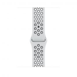 Apple Watch sportovní řemínek Nike 42/44/45 mm platinový/černý