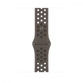 Apple Watch sportovní řemínek Nike 42/44/45 mm olivově šedý / cargo khaki