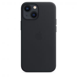 Apple kožený kryt s MagSafe na iPhone 13 mini - temně inkoustová