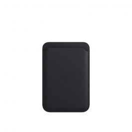 Apple kožená peněženka s MagSafe - temně inkoustová