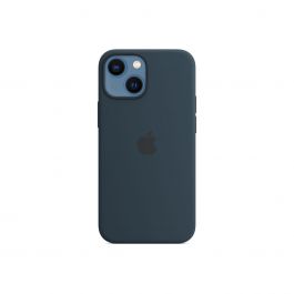 Apple silikonový kryt s MagSafe na iPhone 13 mini - hlubokomořsky modrá