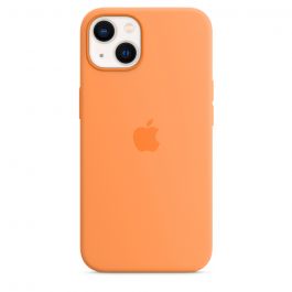Apple silikonový kryt s MagSafe na iPhone 13 - měsíčkově žlutá