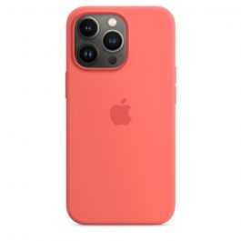 Apple silikonový kryt s MagSafe na iPhone 13 Pro - pomelově růžová