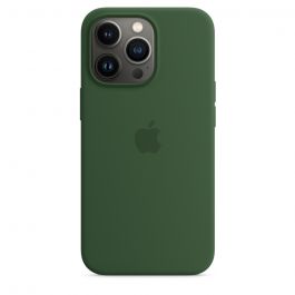 Apple silikonový kryt s MagSafe na iPhone 13 Pro - jetelově zelená