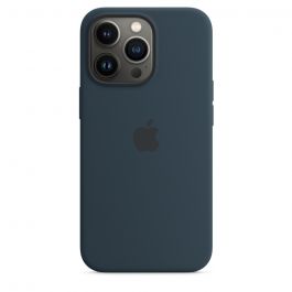 Apple silikonový kryt s MagSafe na iPhone 13 Pro - hlubokomořsky modrá