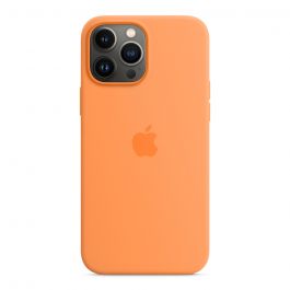 Apple silikonový kryt s MagSafe na iPhone 13 Pro Max - měsíčkově žlutá