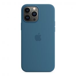 Apple silikonový kryt s MagSafe na iPhone 13 Pro Max - ledňáčkově modrá
