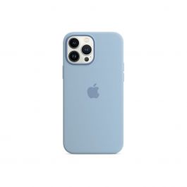 Silikonový kryt s MagSafe na iPhone 13 Pro Max – oblačně modrý