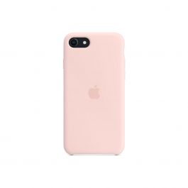 Silikonový kryt na iPhone SE – křídově růžový