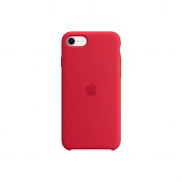 Silikonový kryt na iPhone SE – červená (PRODUCT)RED