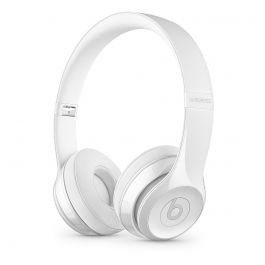 Bezdrátová sluchátka Beats Solo3 Wireless leskle bílá