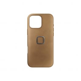 Kryt pro iPhone 16 Pro Max Peak Design Mobile Everyday Clarino Case - světle hnědý