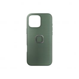 Kryt pro iPhone 16 Pro Max Peak Design Mobile Everyday Fabric Case - šalvějově zelený