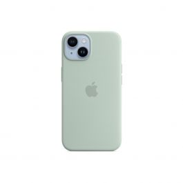 Apple silikonový kryt s MagSafe na iPhone 14 - dužnatkově modrý