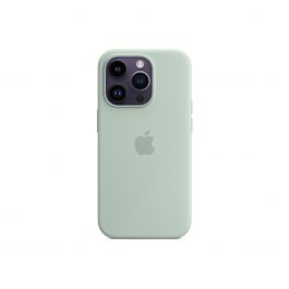 Apple silikonový kryt s MagSafe na iPhone 14 Pro - dužnatkově modrý