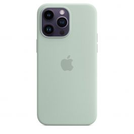 Apple silikonový kryt s MagSafe na iPhone 14 Pro Max - dužnatkově modrý