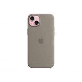 Apple silikonový kryt s MagSafe na iPhone 15 Plus – jílově šedý