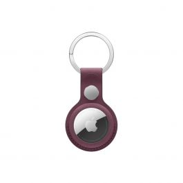 Apple FineWoven klíčenka na AirTag – morušově rudá