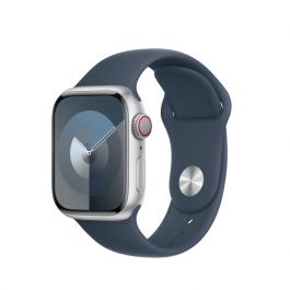Apple Watch 38/40/41 mm bouřkově modrý sportovní řemínek – M/L
