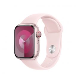 Apple Watch 38/40/41 mm světle růžový sportovní řemínek – M/L