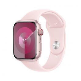 Apple Watch 42/44/45/49 mm světle růžový sportovní řemínek – M/L