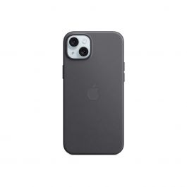 Apple kryt z tkaniny FineWoven s MagSafe na iPhone 15 Plus – černý