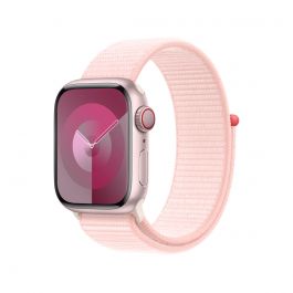 Apple Watch 38/40/41 mm světle růžový provlékací sportovní řemínek
