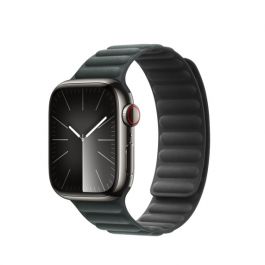 Apple Watch 38/40/41 mm listově zelený magnetický tah – M/L