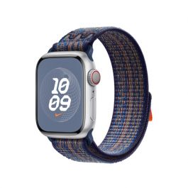 Apple Watch 38/40/41 mm Game Royal / oranžový provlékací sportovní řemínek Nike