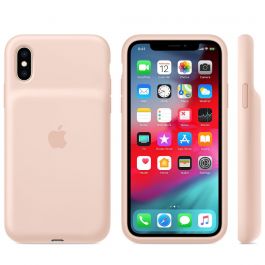 Apple iPhone XS Smart Battery Case - pískově růžový