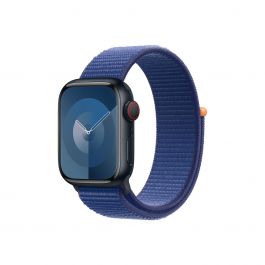 Apple 38/40/41mm mořsky modrý provlékací sportovní řemínek