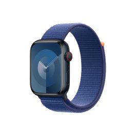 Apple 42/44/45/49mm mořsky modrý provlékací sportovní řemínek