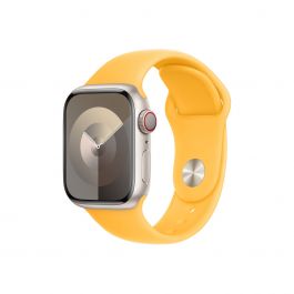 Apple 38/40/41mm paprskově žlutý sportovní řemínek M/L