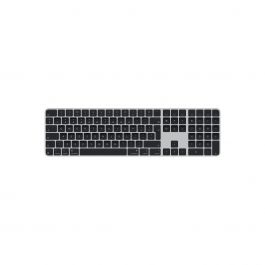 Apple Magic Keyboard s Touch ID a číselnou klávesnicí pro Macy s čipem Apple – anglický (mezinárodní) – černé klávesy
