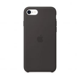 Apple silikonový kryt na iPhone SE (2. gen) - černý