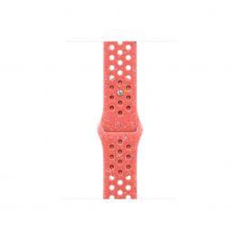 Apple Watch 44/45/46/49mm žhavě oranžový sportovní řemínek Nike - M/L