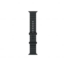 Apple Watch 44/45/46/49mm černý Oceánský řemínek – provedení z černého titanu
