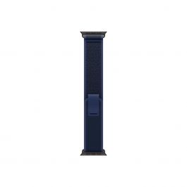Apple Watch 44/45/46/49mm modrý Trailový tah - S/M – provedení z černého titanu