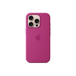 Apple silikonový kryt s MagSafe na iPhone 16 Pro - fuchsiový